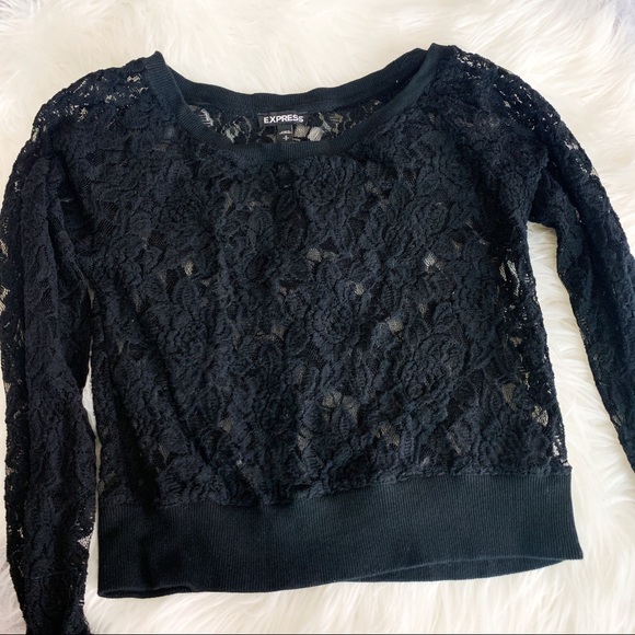 Express Tops - Express long sleeve top. Express Tops - Express long sleeve top.